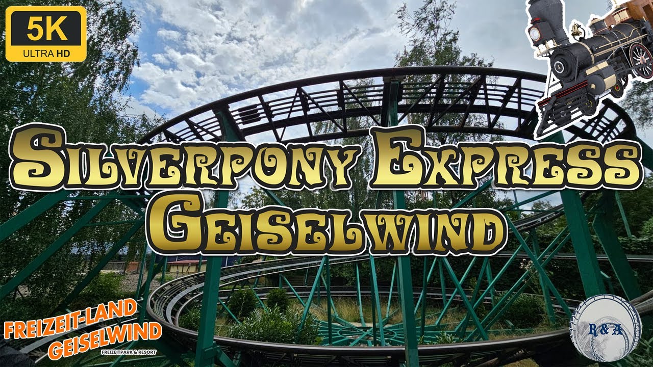 Silverpony Express onride/offride POV Freizeit-Land Geiselwind 5K 60 fps