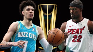 LaMelo & Jimmy Butler TOURNAMENT PLAY🔥🔥🔥 (Hornets VS Heat)