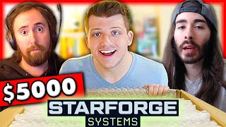 Я купил компьютер за 5000 долларов в Asmongold... РАСПАКОВКА ПК Starforge