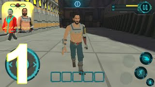 Cyberpunk City Escape Gameplay Walkthrough Part 1 (IOS/Android) screenshot 4