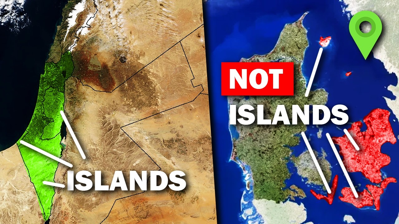 Island Countries That Aren't Actually Islands