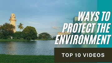 WAYS TO PROTECT THE ENVIRONMENT | TOP 10 VIDEOS