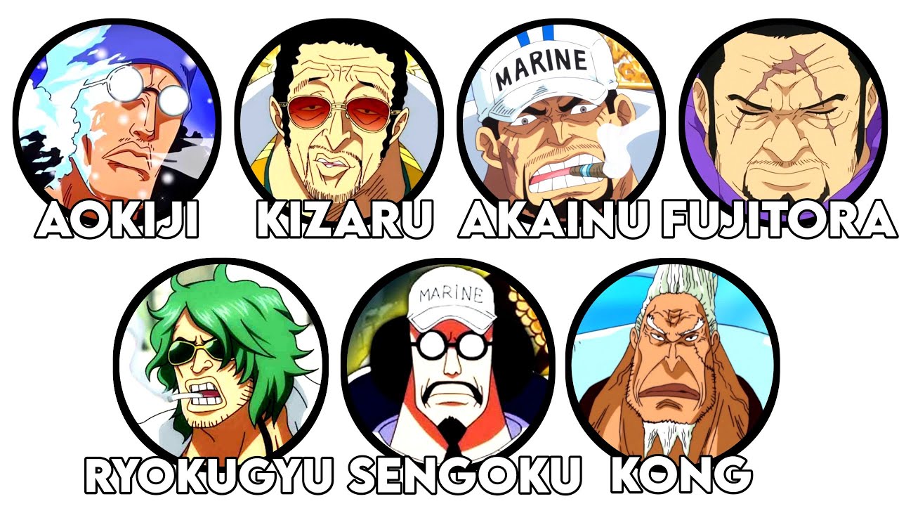 Every Admiral In one piece explained in 17 minutes | AnimeAddicts