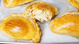 Creamy Chicken Empanadas | How to make Empanada | Empanadas de Pollo