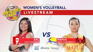 NCAA Season 99 | EAC vs Mapúa (Women’s Volleyball) | LIVESTREAM