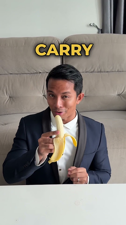 How to eat a banana 🍌