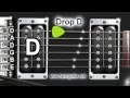 Drop d guitar tuner d a d g b e tuning