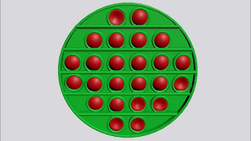 Satisfying ASMR Game, Relaxing Video - Anti Stress 3d Pop It