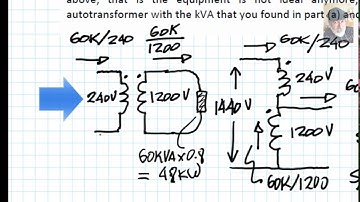 EECE 392 - A single phase autotransformer