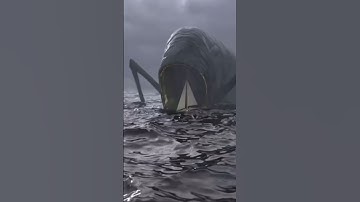 SEA EATER SPOTTED EATING A SHIP IN REAL LIFE #marinecreatures #oceanworld