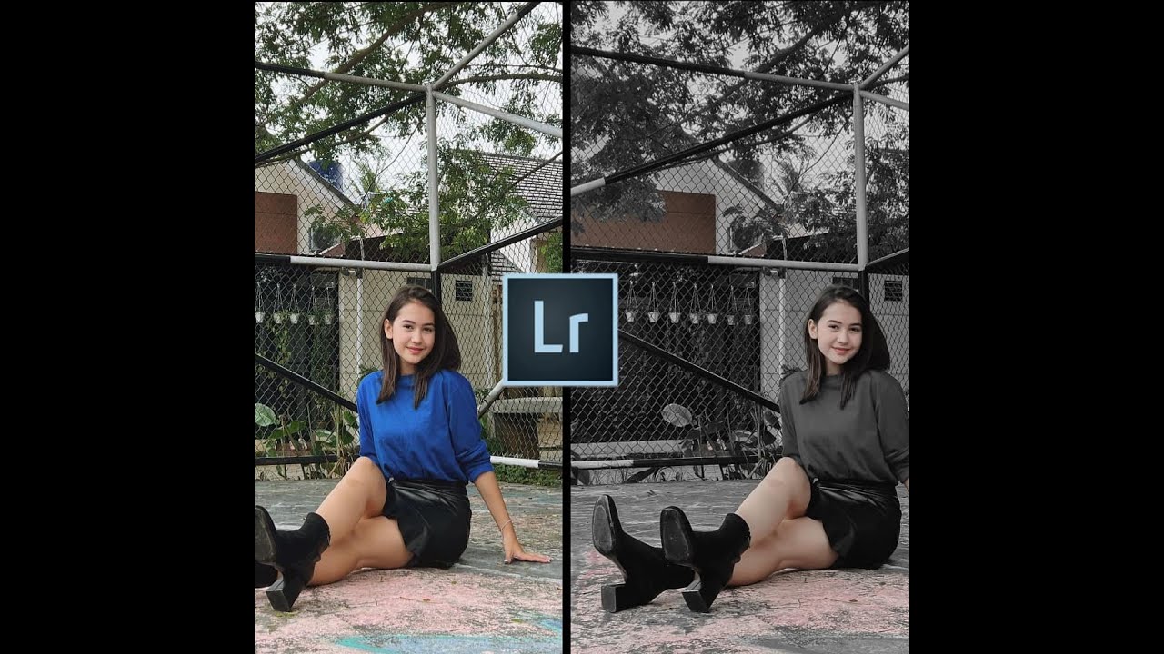 Preset Lightroom BLACK TONE Lightroom Tutorial YouTube