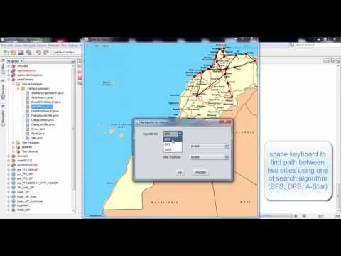 JAVA search algorithms