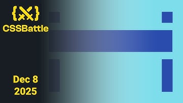 CSSBattle Daily Challenge December 8 2025