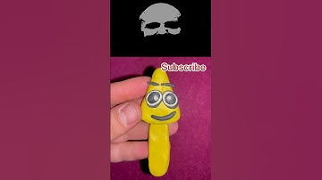 Turning Clay into Sprunki OC Red from Colourblocks! #sprunki #incredibox #sprunkioc @CUKTAK