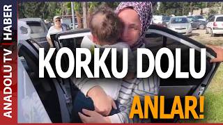 Evladina Kavuşan Anne Gözyaşlarini Tutamadi