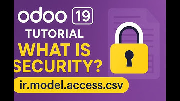 Odoo 19 Security Explained | What is ir.model.access.csv? || Part 3