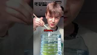 He Drinks 10 kg of Water With Chopsticks😱💦 @sonn1c.