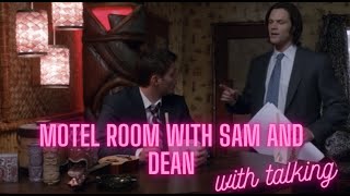 Supernatural ASMR (with talking) Researching with Sam and Dean in a Motel Room