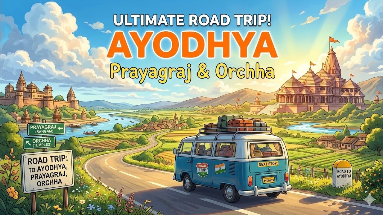 64 घंटे की ड्राइव, 4 दोस्त और राम की नगरी – Ayodhya Road Trip
