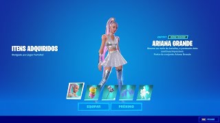 Fortnite: nova skin da Ariana Grande chega à loja; veja itens