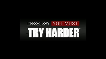 The Offsec OSCP song   Try Harder