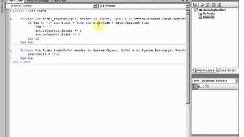 Vb.net Kontrol Resize
