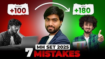 Common Mistakes in MH SET Physics 2025 - Do