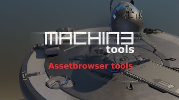 MACHIN3tools 1.11 - Assetbrowser Tools