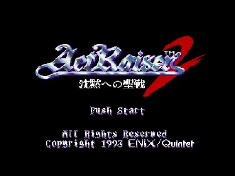 SFC]アクトレイザー2 沈黙への聖戦 - YouTube