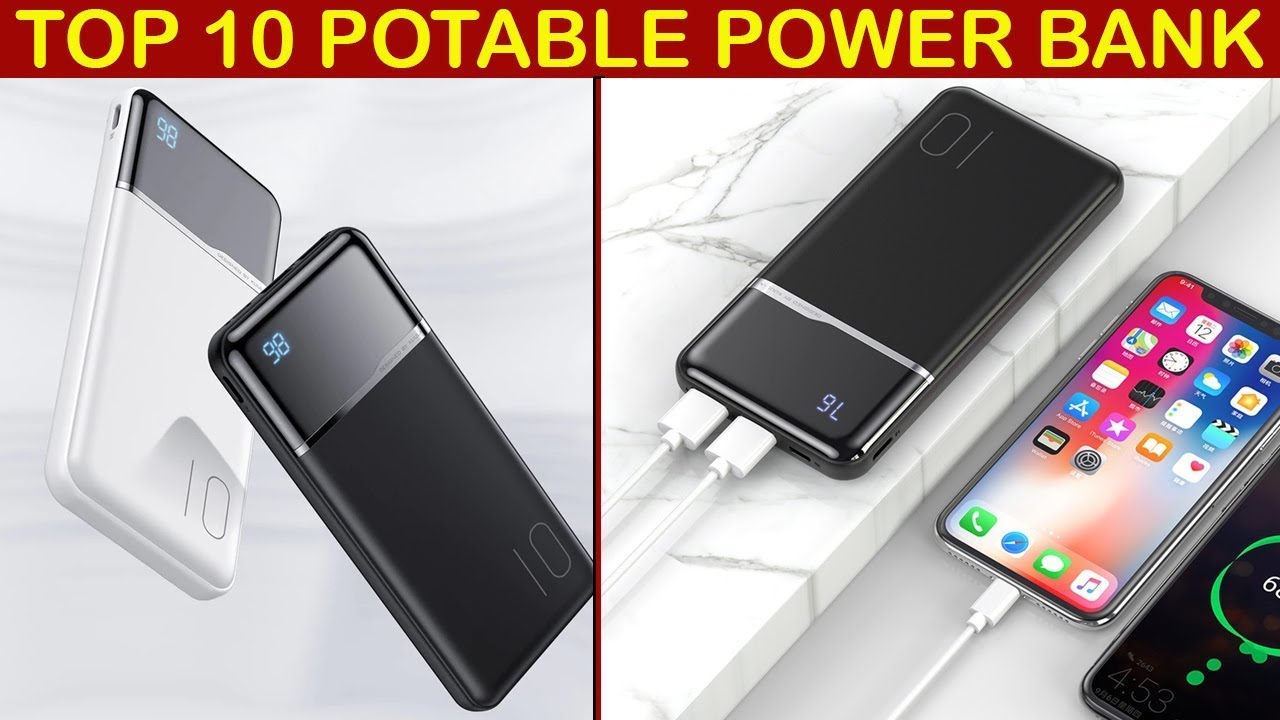 Top 10 best portable power bank 2019 Under 50 YouTube