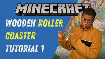 MINECRAFT: HOW TO BUILD A WOODEN ROLLER COASTER 001: INTRO