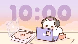 10 Minute Timer 🐱 Chill lofi timer for study