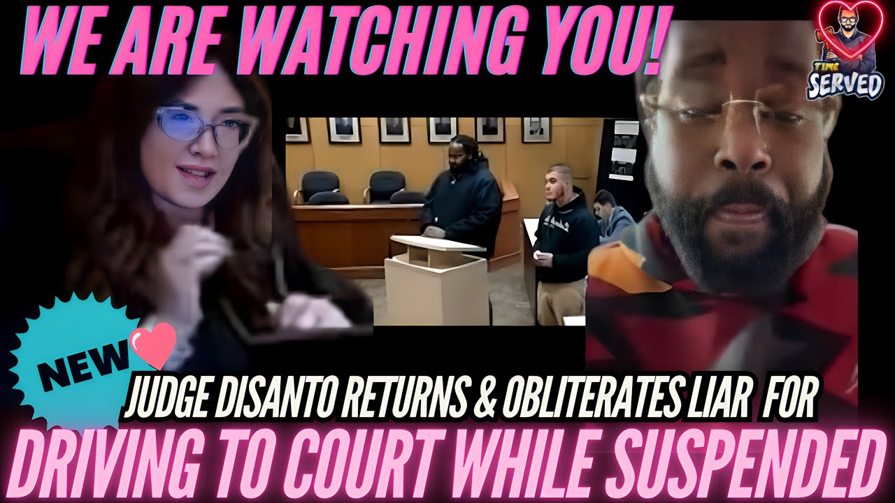 Judge Disanto's Shocking Return: Exposing A Liar Caught Driving To Court While Suspended! | ALL NEW!