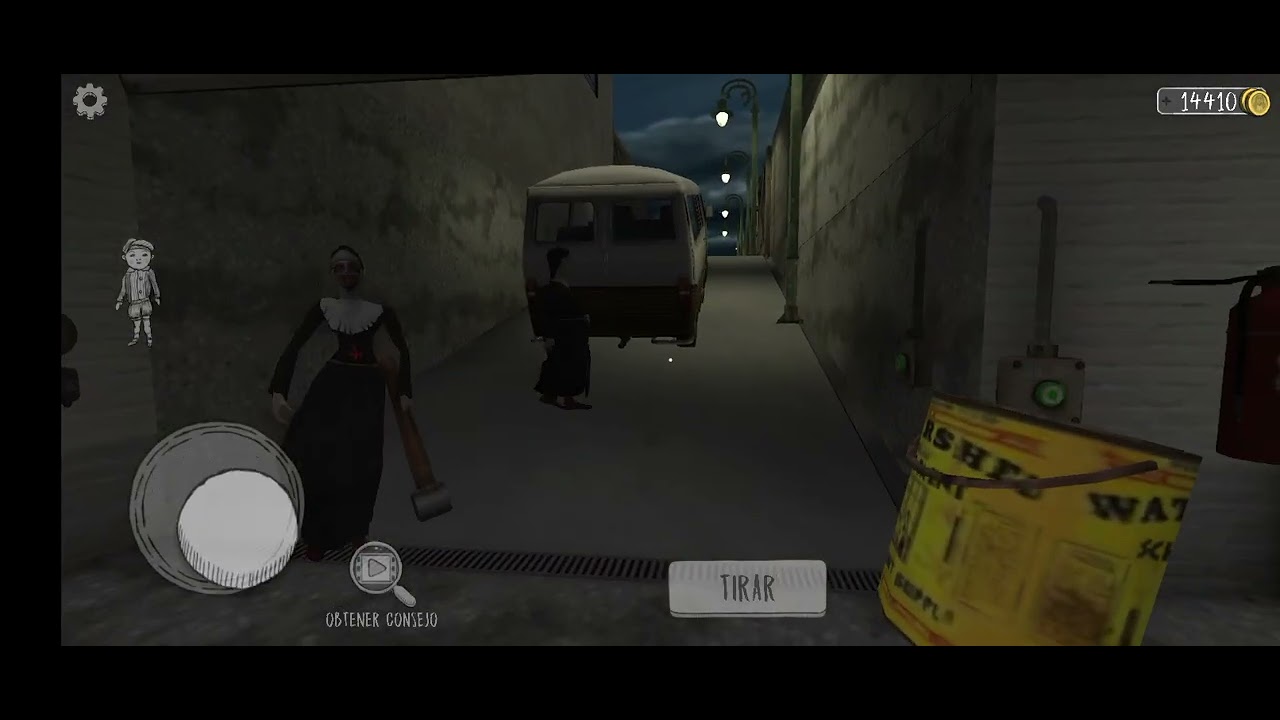 Evild nund escape en coche modo famtasma .