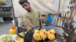 Hardworking Boy Selling Yummy Tomato Vada | Indian Street Food