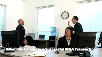 Solganick & Co. Ad To Celebrate a Successful M&A Deal Closing