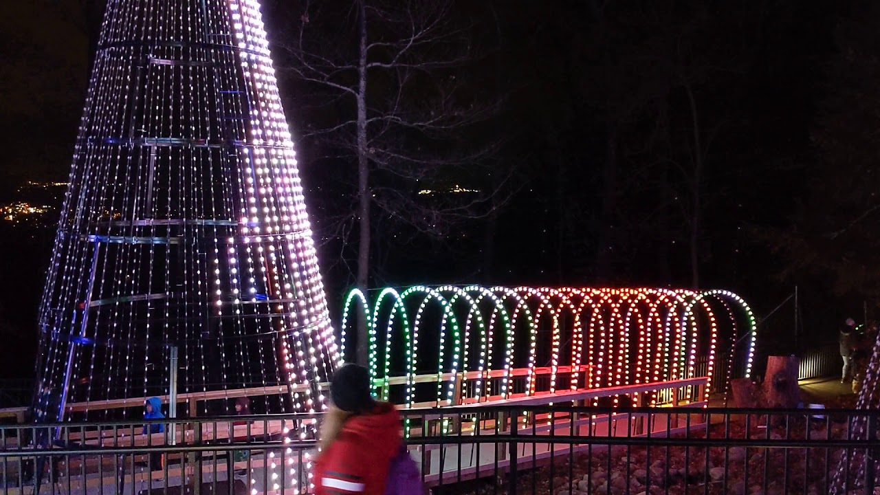 Rock City Enchanted Garden Of Lights 2018 Youtube