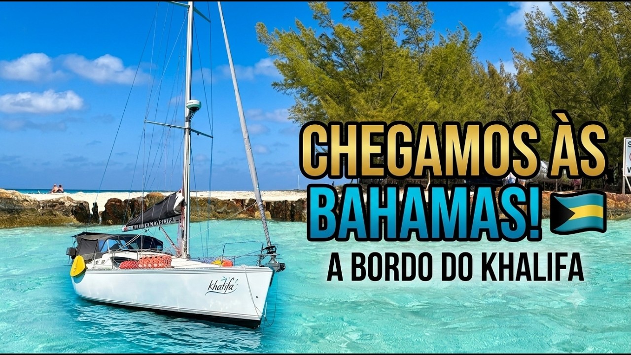 ⁣#55 Começou a temporada nas Bahamas! 🇧🇸 Explorando Bimini