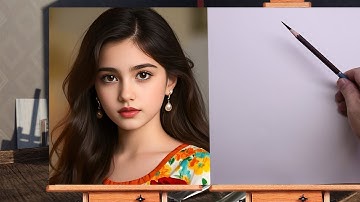 Easily master realistic face Drawing for beginners with these Technique | Portrait Drawing Tutorial