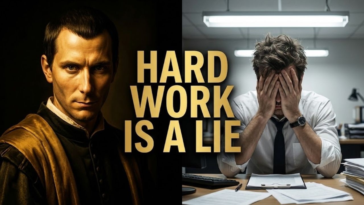 The Hard Work SCAM – Machiavelli Was Right All Along - YouTube