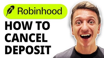 How To Cancel Deposit On Robinhood [2025 Guide]