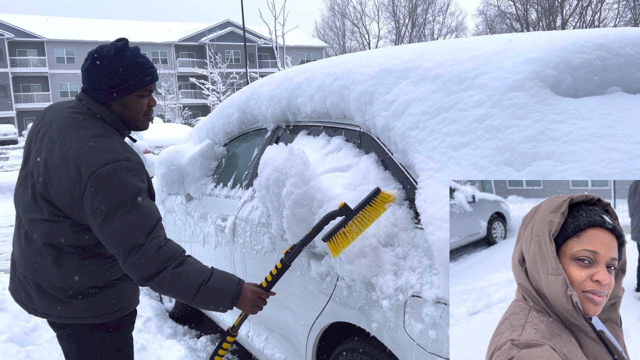 Michigan Snow Day: How We Survive the Bitter Cold! - YouTube