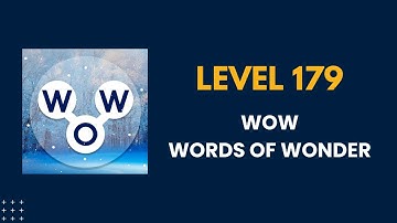 Wow words of wonders level 179