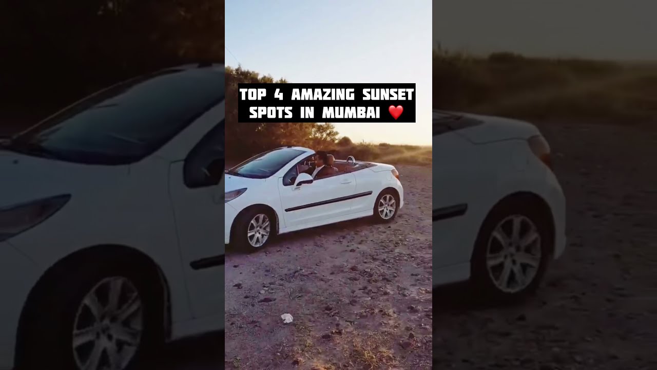 Top 4 amazing sunset spots in Mumbai. 