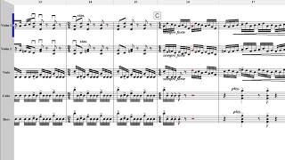 Concertino Pastorale - III. Toccata (med. tempo 120) - John Ireland 1939 (score)