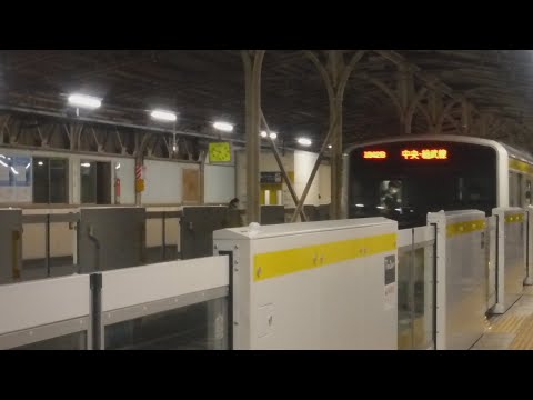 中央・総武線各駅停車津田沼行きE231系1842B八ミツと中央・総武線各駅停車三鷹行きE231系1805B八ミツがJR浅草橋駅から発車！【JR浅草橋駅】