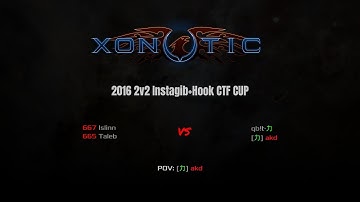 2016 2v2 Instagib CTF CUP : Islinn & Taleb vs qbit & akd on lostspace2 (Grand Final)