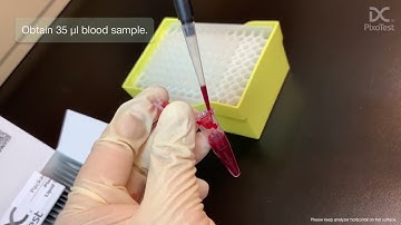 PixoTest® POCT Lipid Testing - How to use tutorial (pipette)