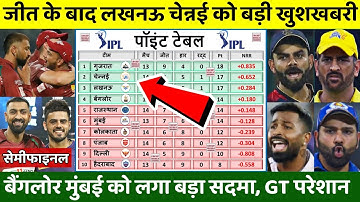 लखनऊ के जीत के बाद IPL 2023 के Points Table में मचा बवाल, RCB MI CSK को लगा तगड़ा झटका, GT हैरान