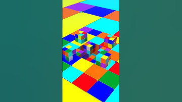 2 X 2 Cube Infinite Zoom  #satisfyingvideo #2x2cube